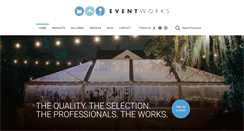 Desktop Screenshot of eventworksrentals.com